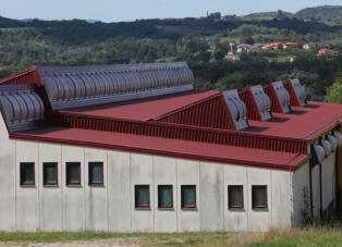Stahldachdeckung