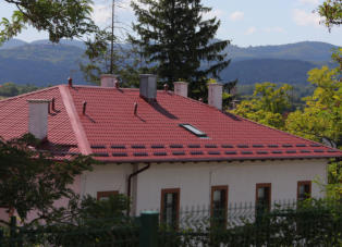 Stahldachdeckung