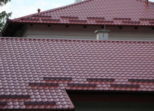 Stahldachdeckung