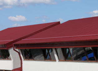 Stahldachdeckung
