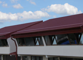 Stahldachdeckung