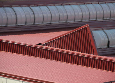 Stahldachdeckung