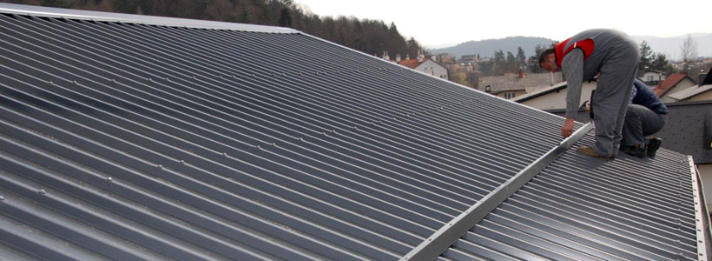 Jeklena strešna kritina oblike trapez